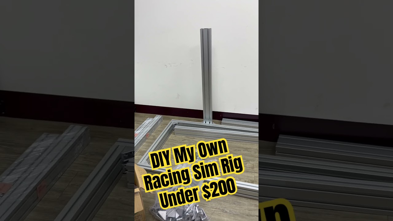 DIY my Racing gear! Under $200! #simracing #simrig #ats #steam #ets2