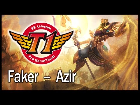 SKT Faker - Azir mid vs. Twisted Fate - Patch 4.18 (2014.10.13)