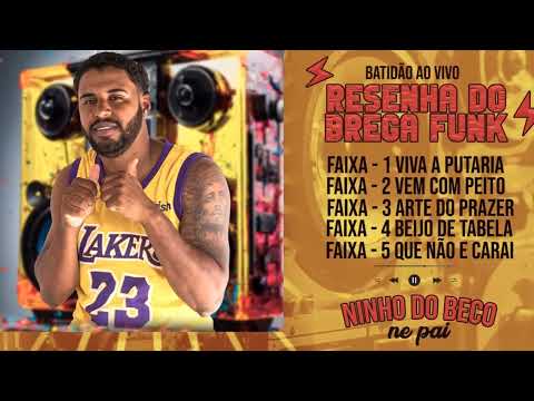 RESENHA BATIDÃO AO VIVO - BREGA FUNK RETRO - NINHO DO BECO ( PRA TOCA NO PAREDÃO )