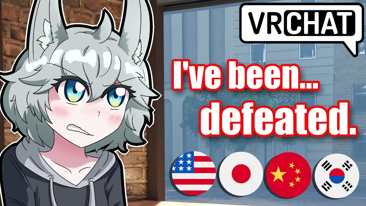 When you speak too many languages in VRChat...