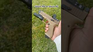 Glock 45 vs Glock 19x | Radian Ramjet | Trijicon SRO | Trijicon RMR HD #explore #airsoft #asmr #usa