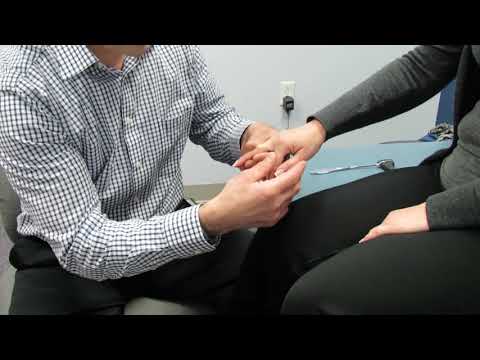 MS with Positive Hoffmans  Sign and Babinski Test