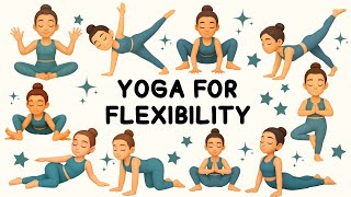 Kids Yoga for Flexibility and Calm | Relax the Body and Improve Flexibility - Move with Jojo