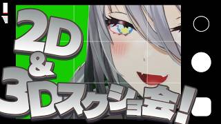 【 2D & 3D スクショ会 】かわいいポーズ＆表情教えてっ🐰🤍【 ソフィア・ヴァレンタイン / にじさんじ】