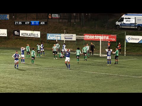 KTP-TV: Kooste Ykkösen ottelusta KTP - AC Kajaani 1-4 [31.10.]