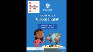 Track 15_Cambridge Global English 6 AUDIO (learner's book) #English #audio #englishlistening #ESL