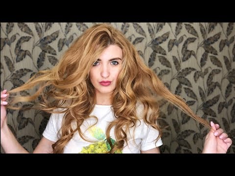 ГОЛЛИВУДСКИЕ ЛОКОНЫ НА САМОЙ СЕБЕ || КАК СДЕЛАТЬ ОБЪЕМНЫЕ ЛОКОНЫ|| HOLLYWOOD HAIRSTYLE