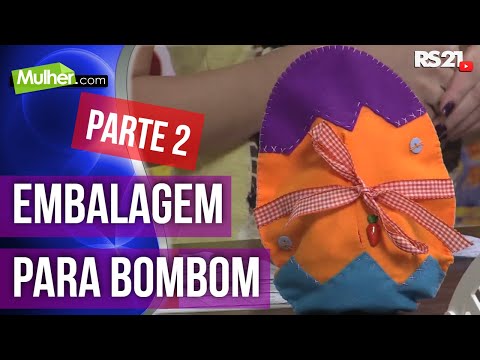Embalagem para bombom | parte 2 | Mulher.com | 21/02/2013 |  @RedeSeculo21 ​