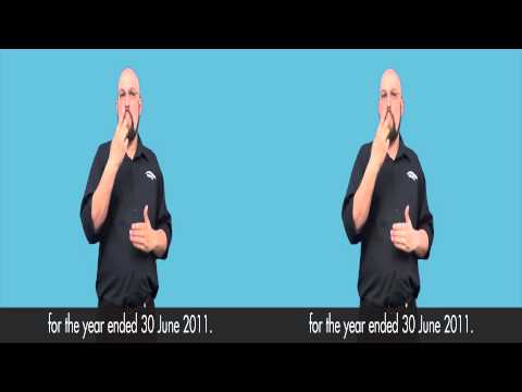 Statement of Cash Flows, ACE Annual Report 2010-2011