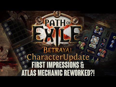 [Path of Exile] 3.5 Betrayal HC - Update 1 - First Impressions & Atlas Mechanic Reworked?!