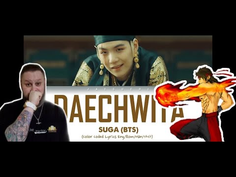 Score Card Reactions : Agust D (BTS SUGA) -  Daechwita lyrics