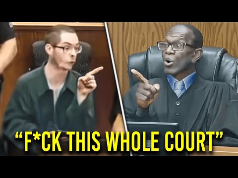 Cocky Idiot THREATENS The Judge In Court... Judge Absolutely LOSES It!
