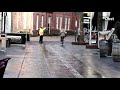 Pas op: de straten in het centrum van Enschede zijn spiegelglad