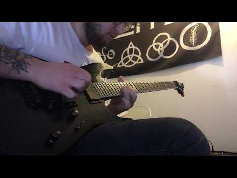 Jazz fusion jam for guitar E minor guitar cover