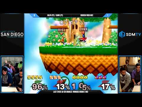 LSSD 138 - Golfo & Rawk vs. Trichael Man & Jr. - SSBM WR1 - Smash Melee