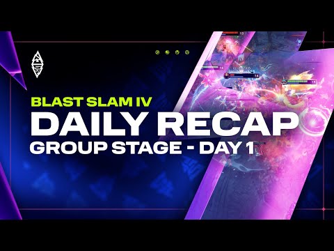 Daily Recap Group Stage - DAY 1 | BLAST Slam IV