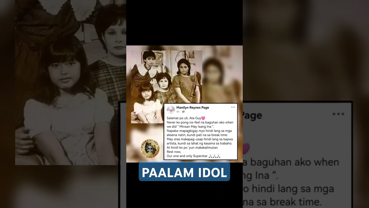 MANILYN REYNES: PAALAM IDOL #viralvideo
