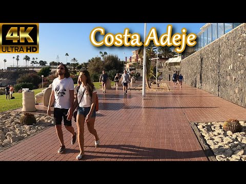 TENERIFE | Around Torviscas & Fañabé Beaches [How it looks in December 2021? 👀] | Walking Tour [4K]