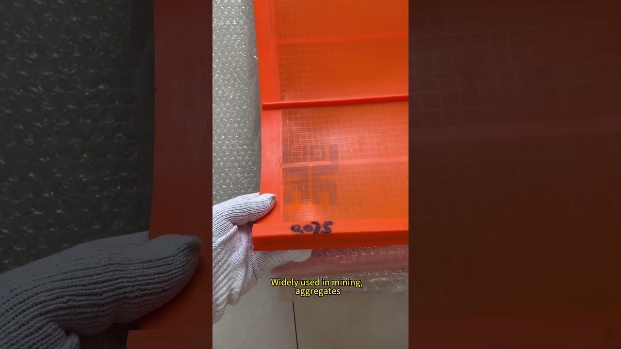 Derrick polyurethane fine screen mesh