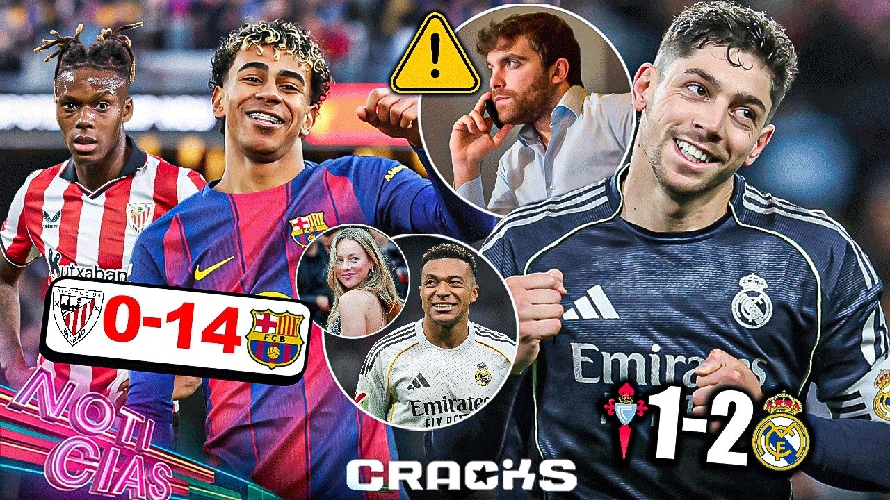 Fede rescata al Madrid | Barça ‘padre’ del Athletic | Funa a Fabrizio por esto | Mbappe a lo Élite
