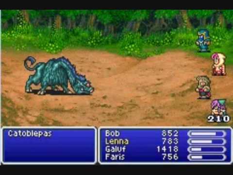 Let's Play Final Fantasy V (GBA) Part 53: Catolepas