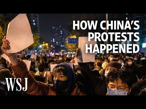 中國數十年來最大規模抗議活動：「白紙革命」五日間發展（How China’s Biggest Protests in Decades Unfolded Over Five Days | WSJ）
