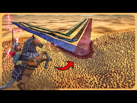 1.5 Million Mongolian Cavalry Charge All Ranged Units - Ultimate Epic Battle Simulator 2 UEBS 2 (4K)