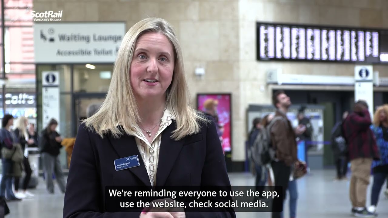 ScotRail temporary timetable