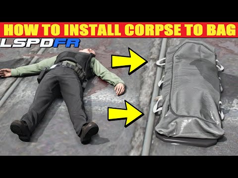 How To Install Corpse To Body Bag | NEW PLUGIN!! | Step By Step Installation | GTA 5 #lspdfr