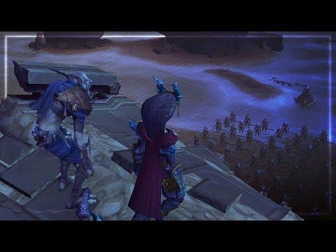 Vol'dun Intro Cutscene - Emperor Korthek & General Jakra'zet!