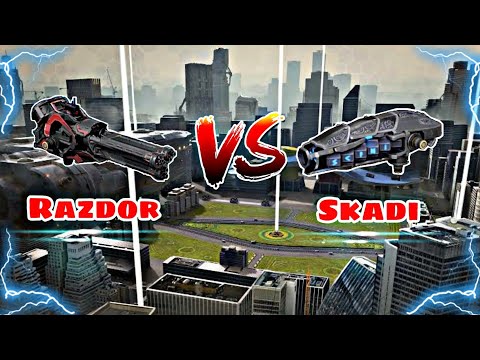 Razdor VS Skadi Comparison in  |War Robots|