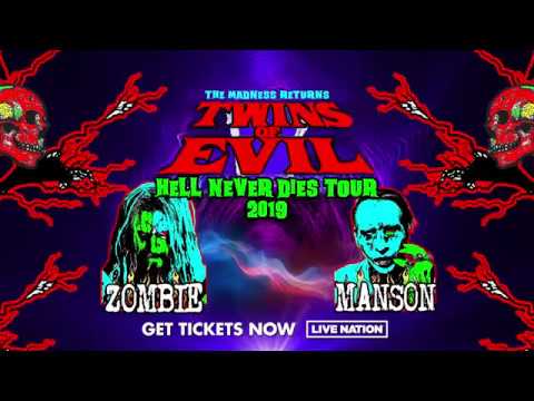 Rob Zombie and Marilyn Manson: Hell Never Dies Tour 2019