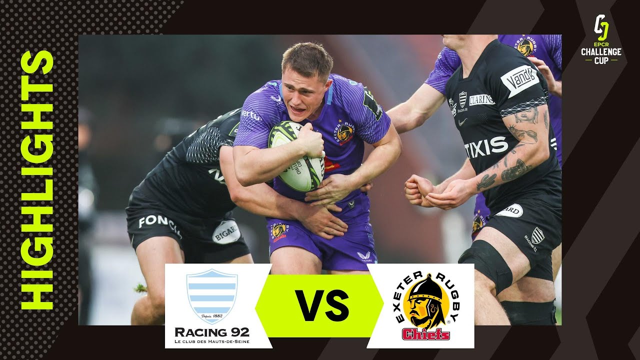Temps Forts - Racing 92 v Exeter Chiefs | EPCR Challenge Cup 2025/26