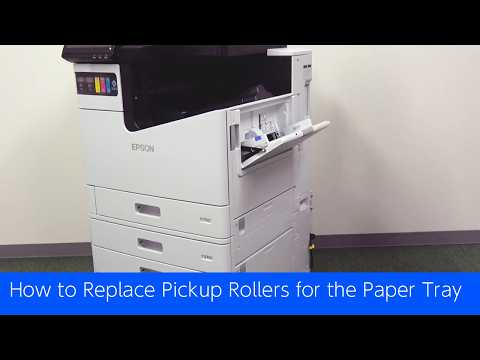 How to Replace Pickup Rollers for the Paper Tray