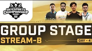 AEROBOTS ESPORTS WINNER 🏆[STREAM-B]Championship 2024 🏆 BGMI - Playoffs - Day 4 |Group B {PART=1}