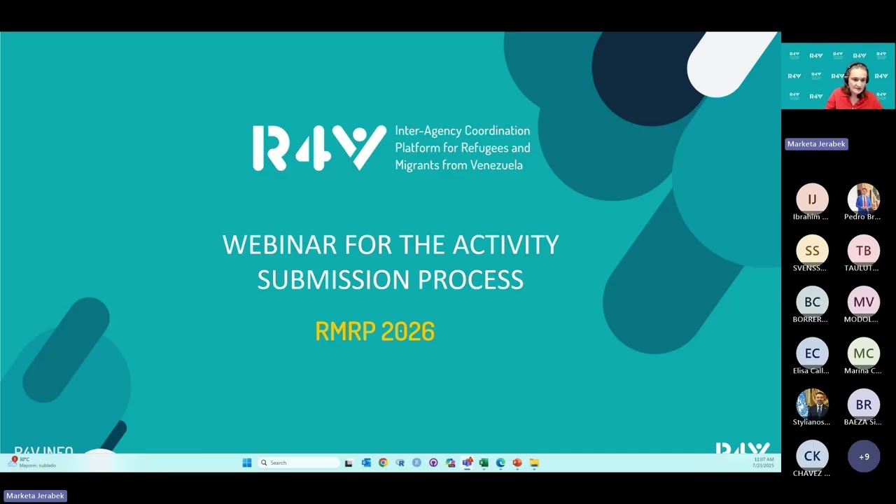 Webinar on RMRP 2026 Activity Submission