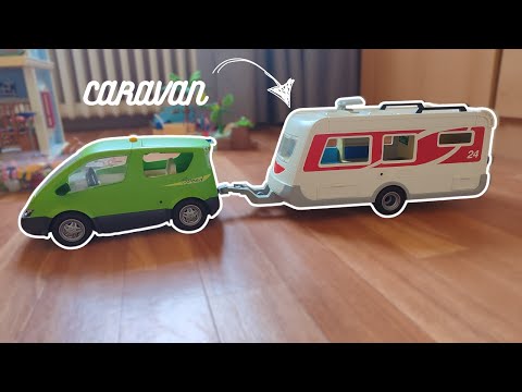 UNE CARAVANE PLAYMOBIL DANS MA COLLECTION ! + Explication de mon absence