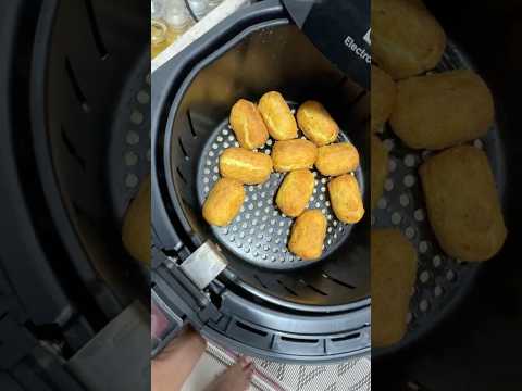How to use disposable molds in an air fryer.