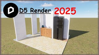 D5 Render 2025 French Tutorial - Old Project Version 2025 (Episode 04)