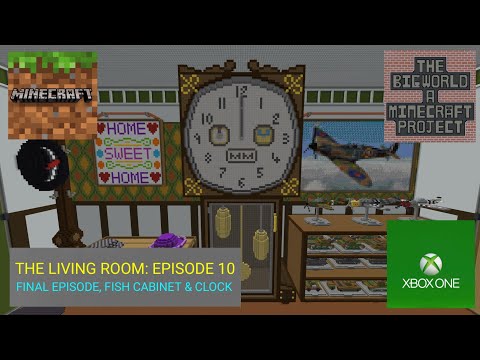 EPIC Minecraft Project: Living Room - Episode 10!