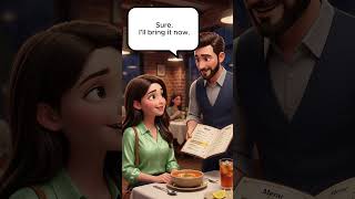 English at a Restaurant  Easy Restaurant Conversation  Speak English Naturally
