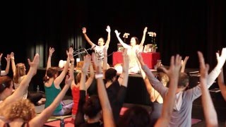 Inspirational opening talk by Sharon Gannon