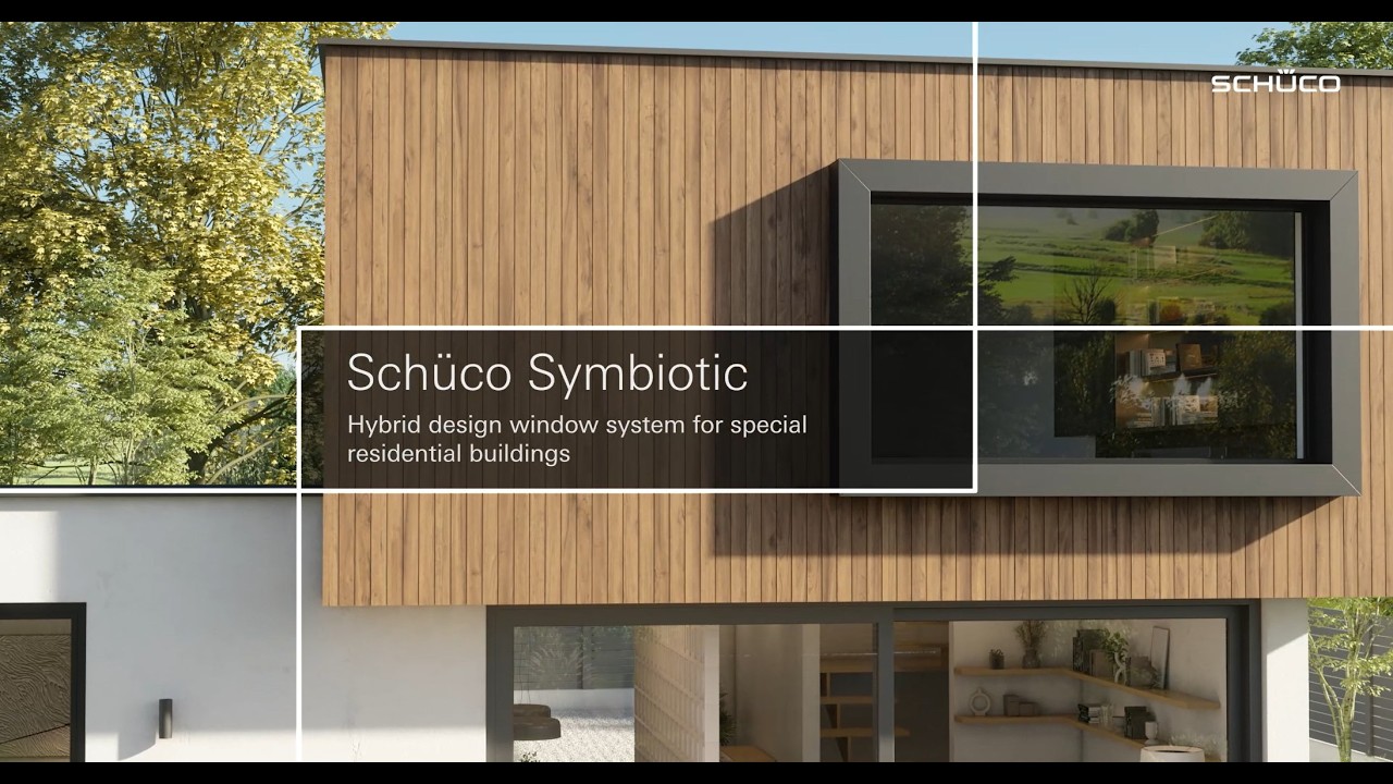 Schüco Symbiotic design window system