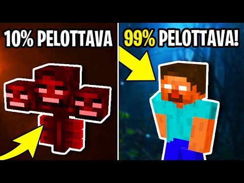 8 PELOTTAVAA asiaa Minecraftissa! (kaikki pelkää #1)