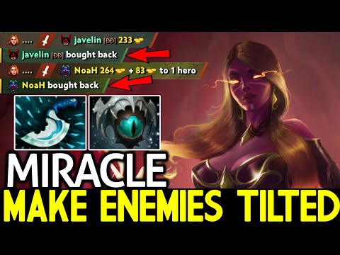 MIRACLE [Lina] Pro Destroy Mid Make Enemies Tilted Dota 2