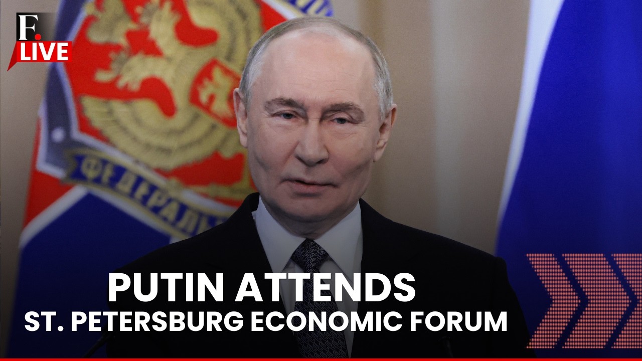 LIVE: Russian President Putin Attends Opening Ceremony at St. Petersburg Economic forum
