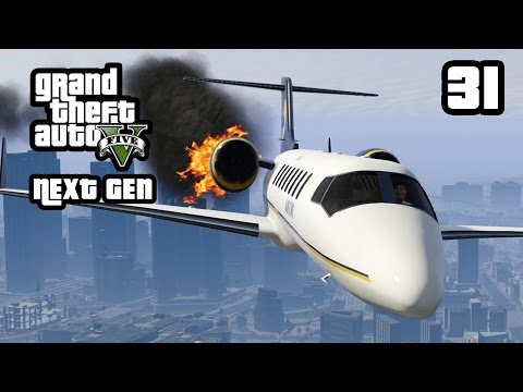GTA 5 Next Gen Walkthrough Part 31 - Xbox One / PS4 - CAIDA LIBRE - Grand Theft Auto 5