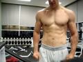 Bicep Pump Close Up HD Flexing Hard Muscles At The Gym