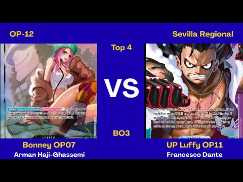 Bonney VS UP Luffy | Top 4 Sevilla Regional | OP12 | Championship 2025 Season 2