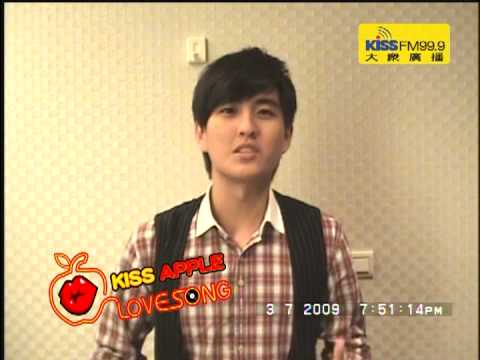 第二屆KISS APPLE親蘋果情歌榜-歌手得獎感言